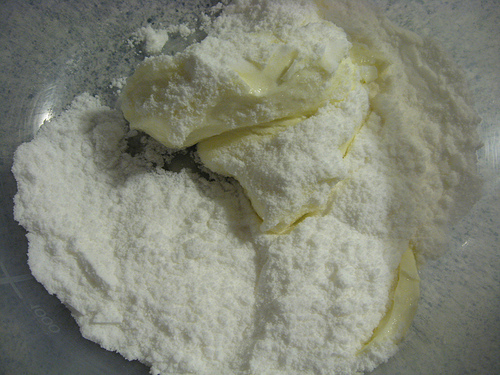 Cupcakes de capuccino: cobertura de cream cheese