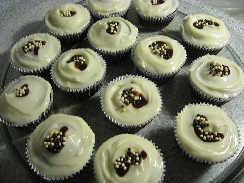 Cupcakes de capuccino
