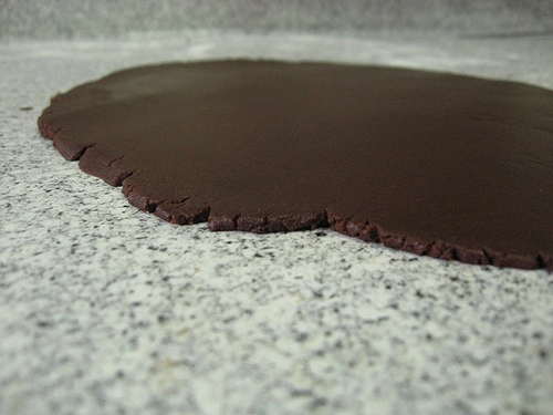 Biscoitos de chocolate recheados