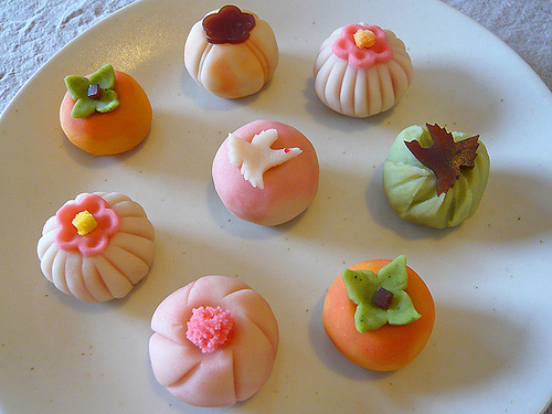 homemade wagashi 20081025