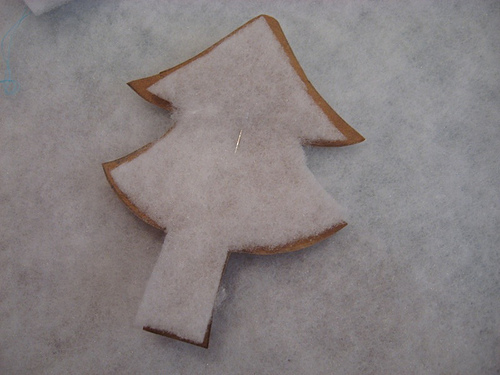 Árvore de Natal de feltro