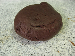 Biscoitos de chocolate recheados