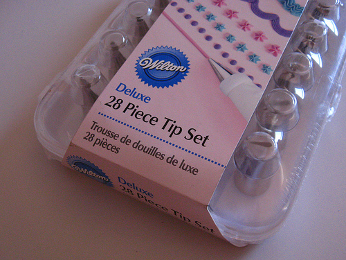 Conjunto de bicos para confeitar