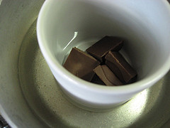 Biscoitos de chocolate recheados