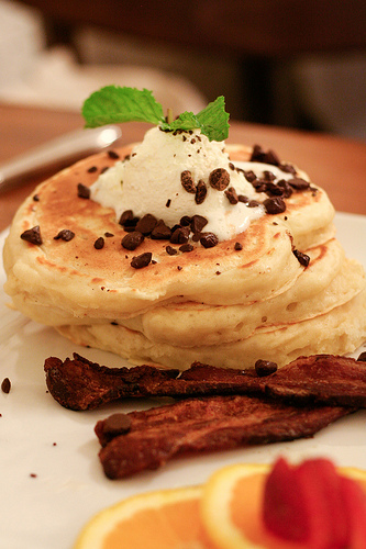 TBSP - Pancakes with bacon